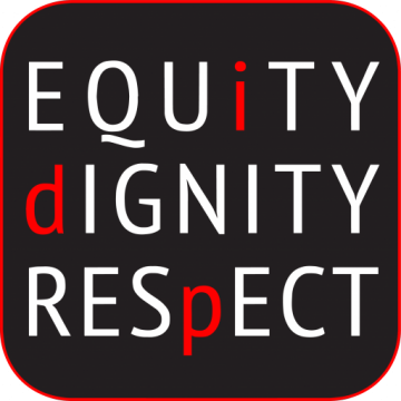 Cornell IDP logo reading "equity, dignity, respect"